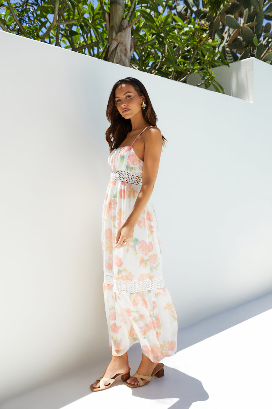 Tramonto Maxi Dress Print