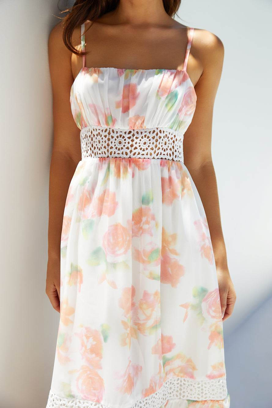 Tramonto Maxi Dress Print