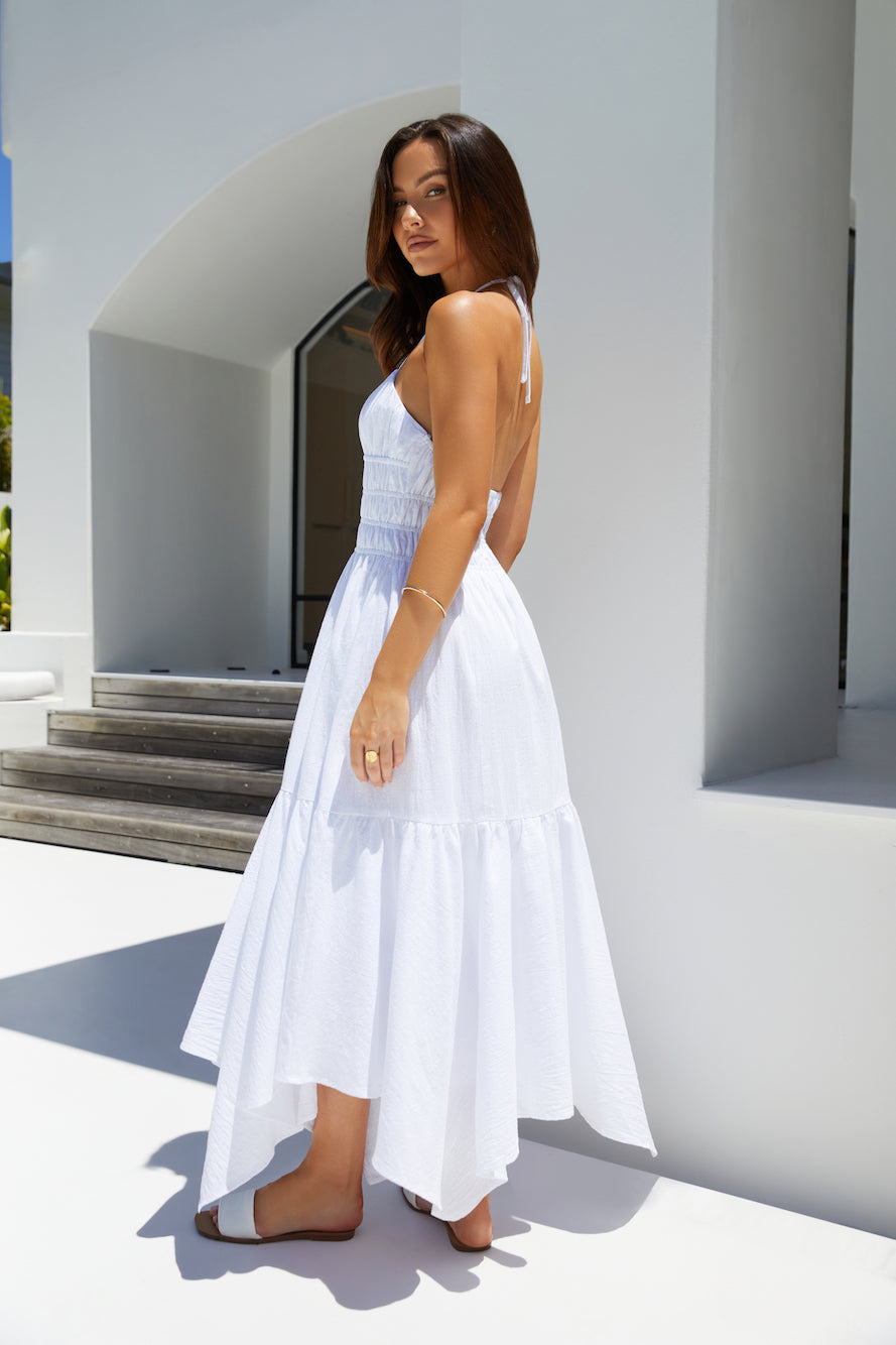 Serendipity Maxi Dress White