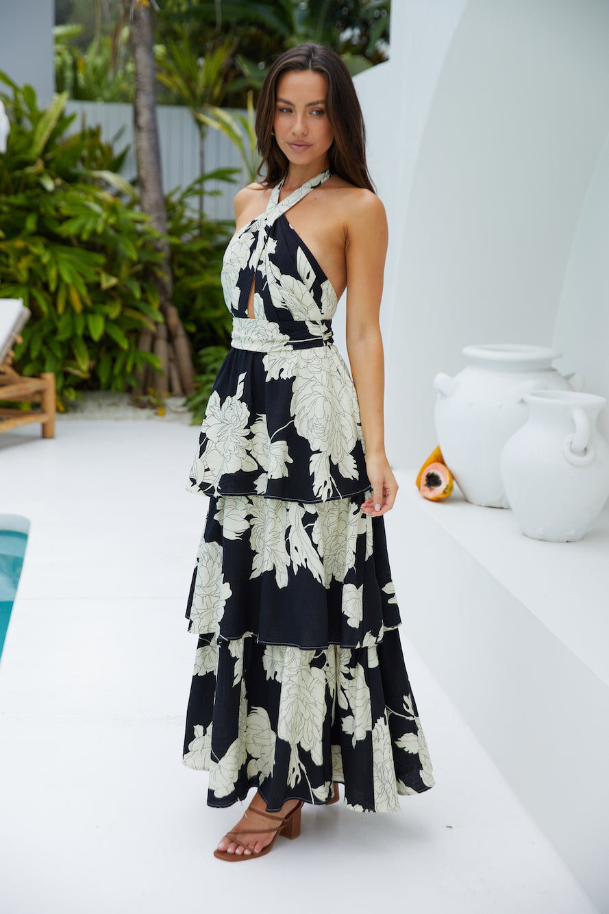 Eclipse Blossom Maxi Dress Multi