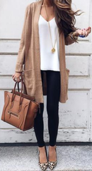 Street Chic Long Cardigan