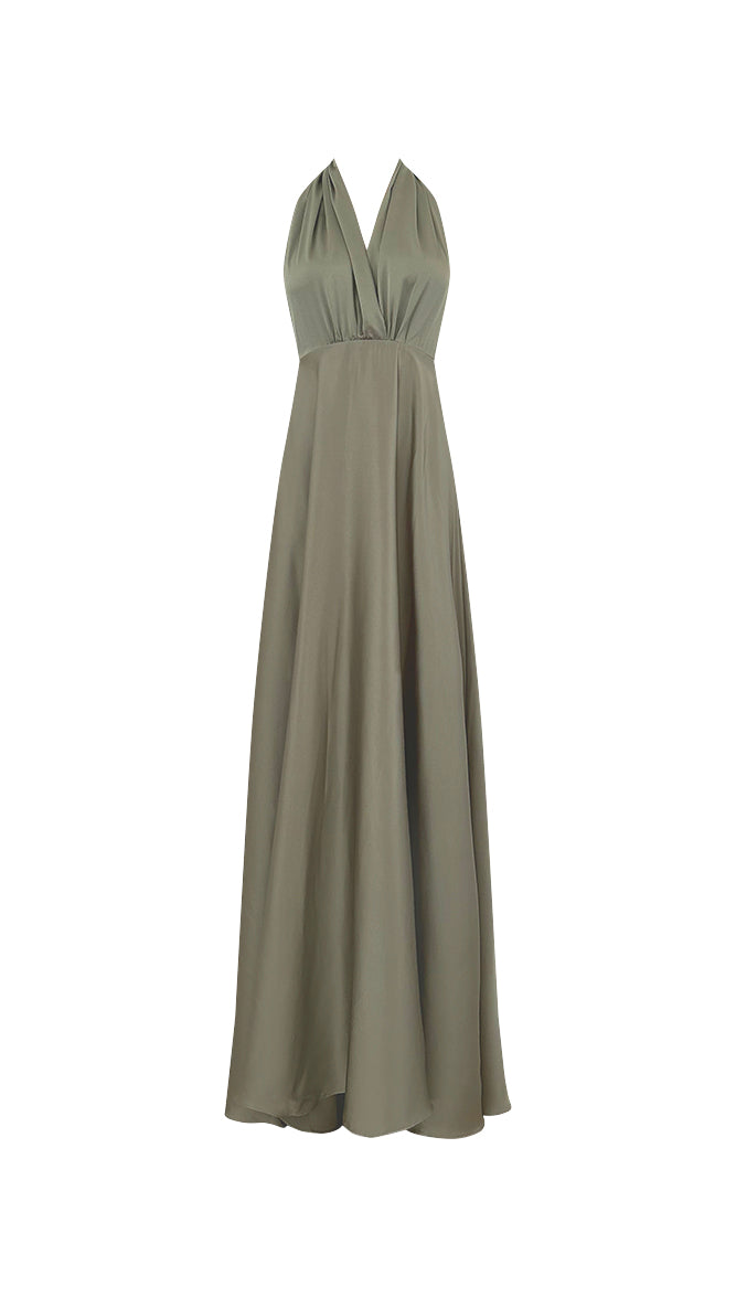 Margaux Maxi Dress (Olive)