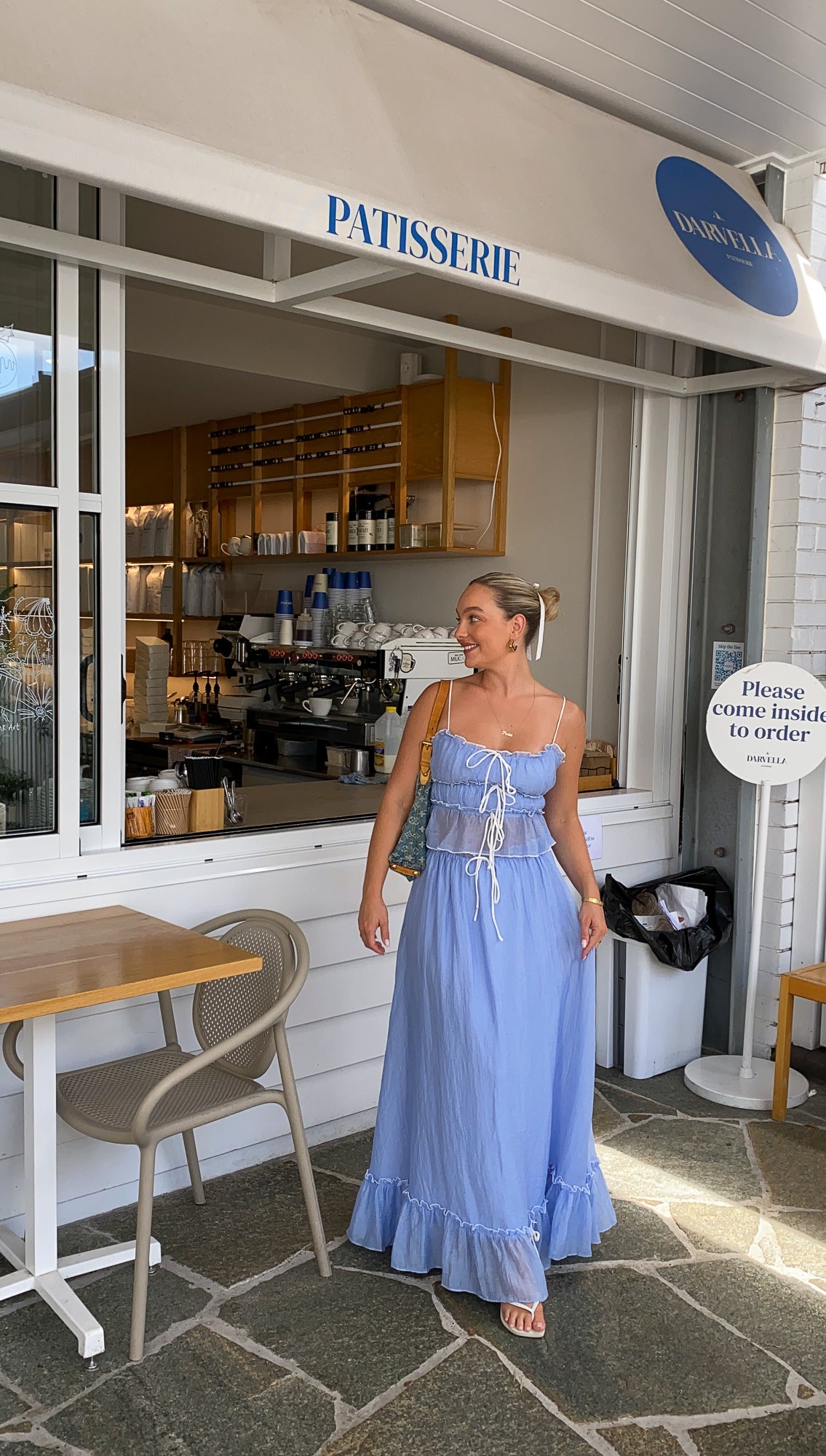 Dorothy Maxi Skirt (Blue)