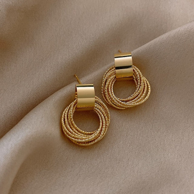 Golden Plated Earrings